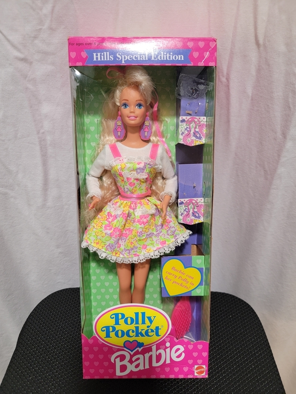 Vintage 1994 Barbie Polly Pocket The Hills Special Edition Doll New In Box